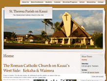 Tablet Screenshot of kekahacatholic.com